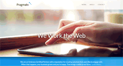 Desktop Screenshot of pragmatx.com